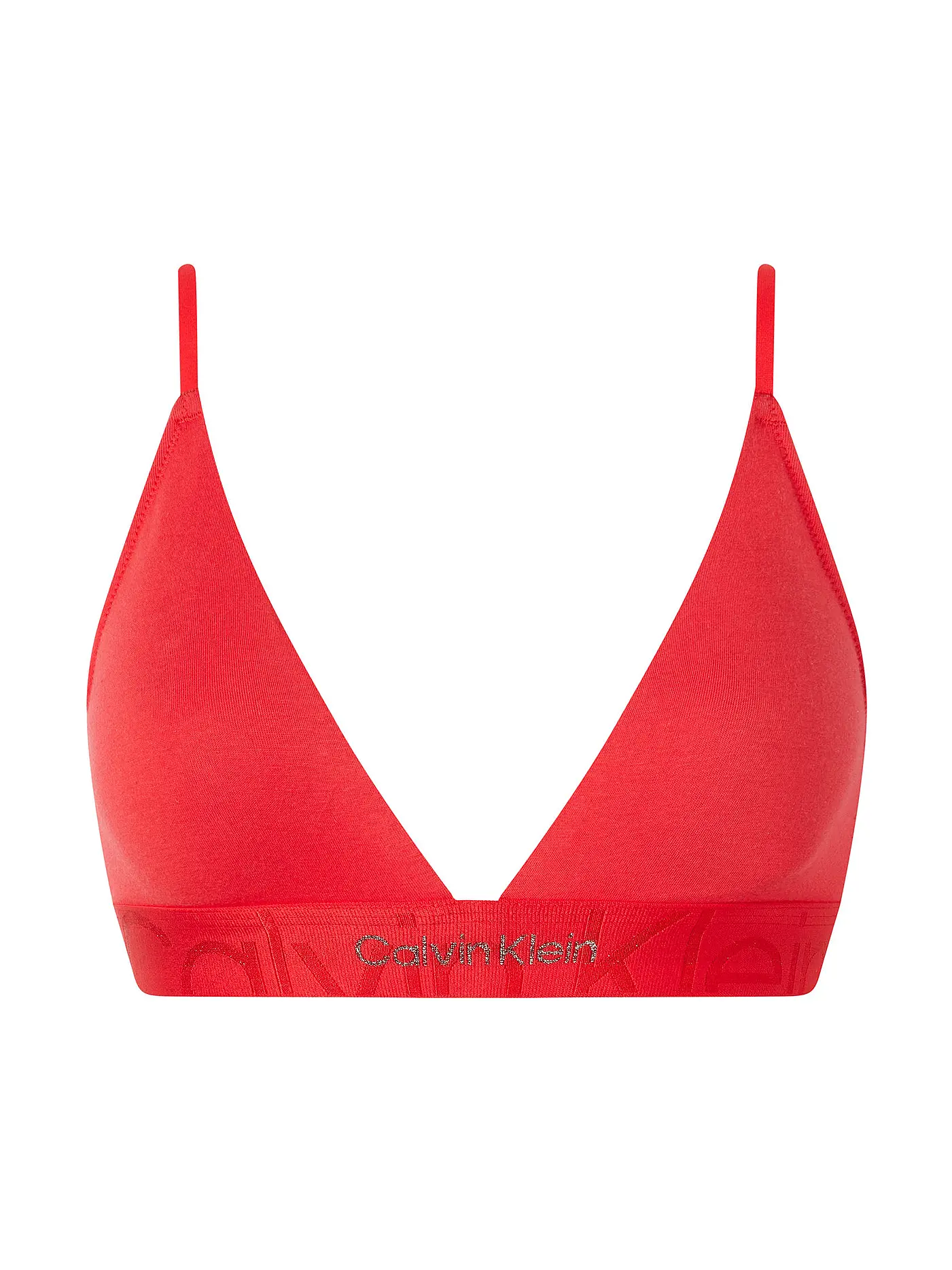 CALVIN KLEIN | Triangel Bralette Red | 